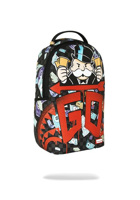 Zaino con stampa SPRAYGROUND | 910B8779NSZMONOPOLY GO SHARKMOUTH